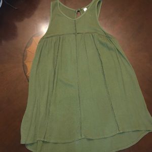 Army Green Tank Top